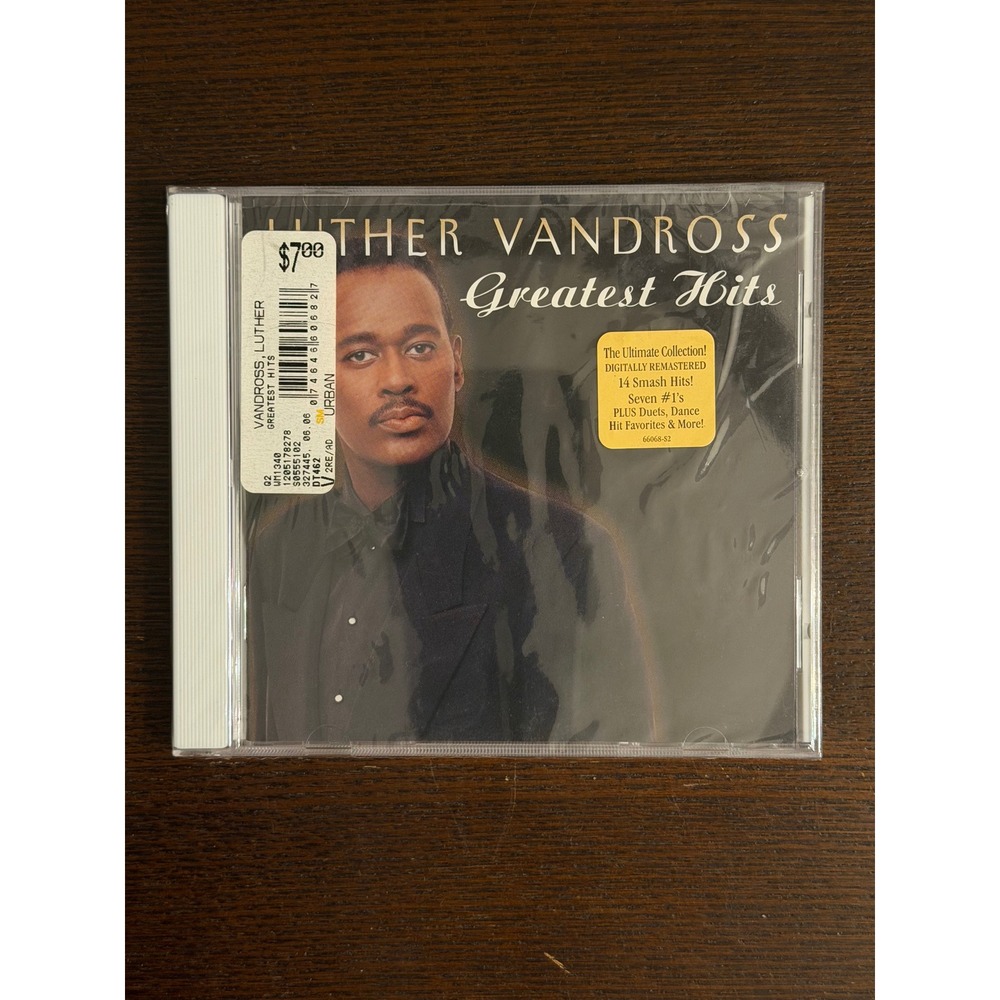 Luther Vandross Greatest Hits CD 14 Tracks Digitally Remastered Sealed New